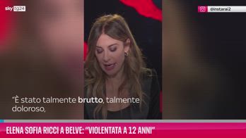 VIDEO Elena Sofia Ricci a Belve: “Violentata a 12 anni”