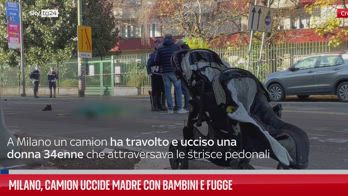 Milano, camion uccide madre con bambini e fugge