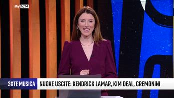 3XTE Musica, nuove uscite: Kendrick Lamar, Kim Deal e Cesare Cremonini