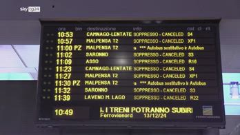 Sciopero generale, soppressi i treni a Milano Cadorna