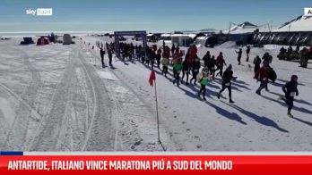 Antartide, italiano vince maratona più a Sud del Mondo