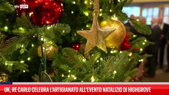 Uk, Re Carlo celebra l'artigianato all'evento natalizio di Highgrove