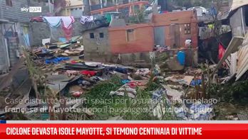 Ciclone devasta Mayotte, si temono centinaia di vittime