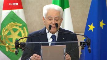 Mattarella, società globale ma si affaccia settarismo nazionalistico