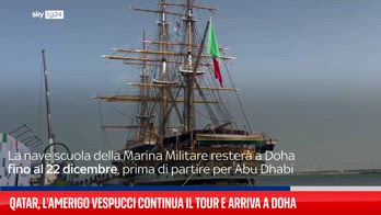 L'Amerigo Vespucci a Doha, al via la 30/ma tappa del tour mondiale