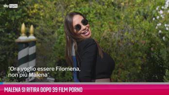 VIDEO Malena si ritira dopo 39 film porno