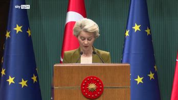 Von der Leyen: "Dall'Ue un miliardo di euro per aiutare la Turchia con i rifugiati siriani"