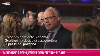 VIDEO Capodanno a Roma, perché Tony Effe non ci sarà