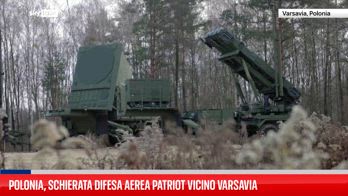 Polonia, schierata difesa aerea Patriot vicino Varsavia