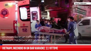 Vietnam, incendio in un bar: almeno 11 vittime