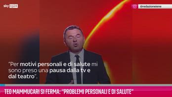 VIDEO Teo Mammucari si ferma: Problemi personali e di salute