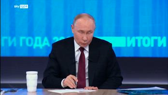 La conferenza stampa di fine anno del Presidente russo Putin