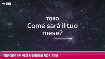 VIDEO Oroscopo del mese di Gennaio 2025, Toro