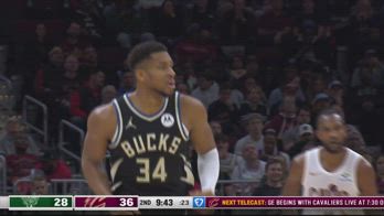 NBA, 33 punti per Giannis Antetokounmpo contro Cleveland