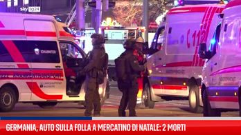 Germania, auto contro mercatino di Natale. Due morti e oltre 60 feriti