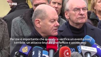 Attacco Mangdeburgo, Scholz: restiamo uniti contro l'odio