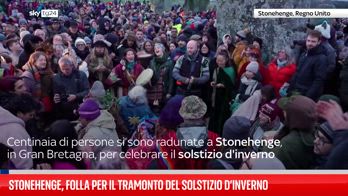 A Stonehenge si celebra il solstizio di inverno