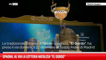 Al via la tradizionale estrazione della lotteria di Natale in Spagna