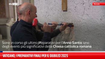 In Vaticano i preparativi finali per il Giubileo 2025