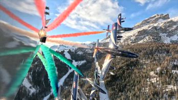 sci alta badia frecce tricolori