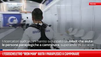 L’esoscheletro “Iron Man” aiuta i paraplegici a camminare