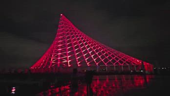 Giubileo, Agenzia del Demanio illumina la Vela di Calatrava