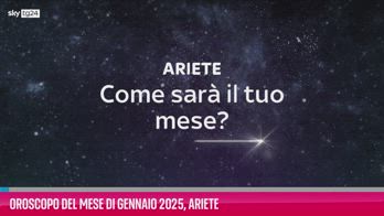 VIDEO Oroscopo del mese di Gennaio 2025, Ariete