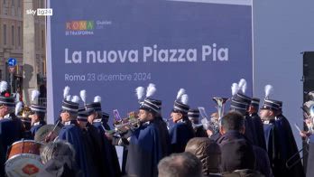 ERROR! Giubileo 2025, inaugurata nuova Piazza Pia e sottopasso