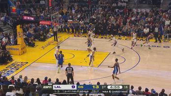 NBA, 38 punti per Steph Curry contro i Lakers