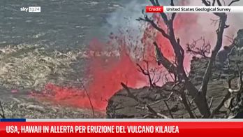 Eruzione del vulcano Kilauea delle Hawaii