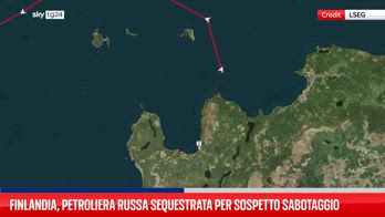 Finlandia, petroliera russa sequestrata per sospetto sabotaggio