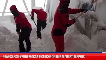 Alpinisti dispersi sul Gran Sasso, sospese ricerche