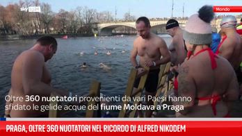 Praga, oltre 360 nuotatori nel ricordo di Alfred Nikodem