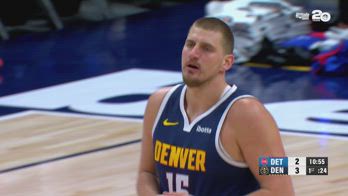 NBA, Jokic segna 37 punti contro Detroit