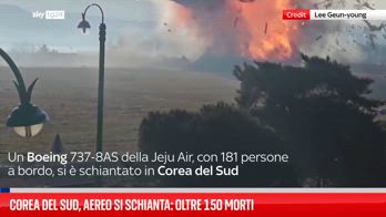 Corea del Sud, aereo si schianta: oltre 120 morti