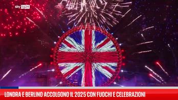 Capodanno 2025, i festeggiamenti a Londra e a Berlino