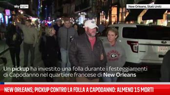 ERROR! New Orleans, pickup contro la folla a Capodanno: almeno 15 morti