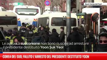 ERROR! Corea del Sud, forze sicurezza fermano arresto ex presidente Yoon