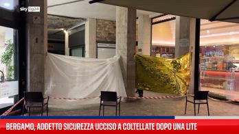 Bergamo, addetto sicurezza ucciso a coltellate dopo una lite