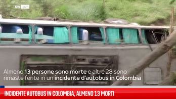 Incidente autobus in Colombia uccide almeno tredici persone