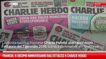 Francia, celebrazioni a 10 anni dall'attacco a Charlie Hebdo