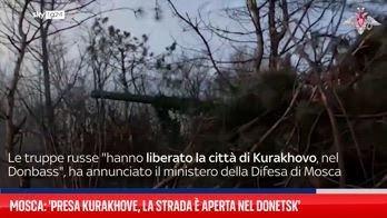 Mosca: 'Presa Kurakhove, la strada è aperta nel Donetsk'