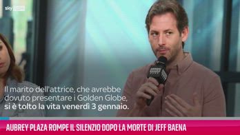 VIDEO Aubrey Plaza parla dopo la morte di Jeff Baena