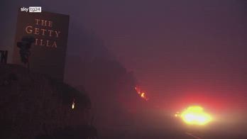 Incendi California, minacciato anche il museo Getty Villa