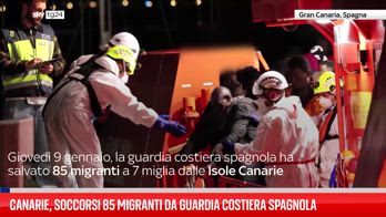 Canarie, soccorsi 85 migranti da guardia costiera spagnola