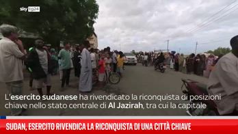 Sudan, esercito rivendica la riconquista di una città chiave