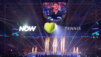 Guarda tutti i grandi tornei di tennisin streaming su NOW