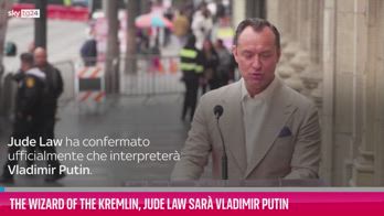 VIDEO The Wizard of the Kremlin Jude Law sarà Vladimir Putin