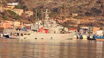 Questione migranti, nave Cassiopea arrivata in Albania