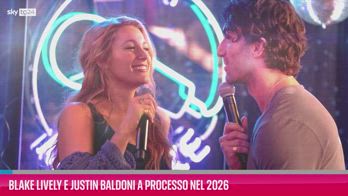 VIDEO Blake Lively e Justin Baldoni a processo nel 2026
